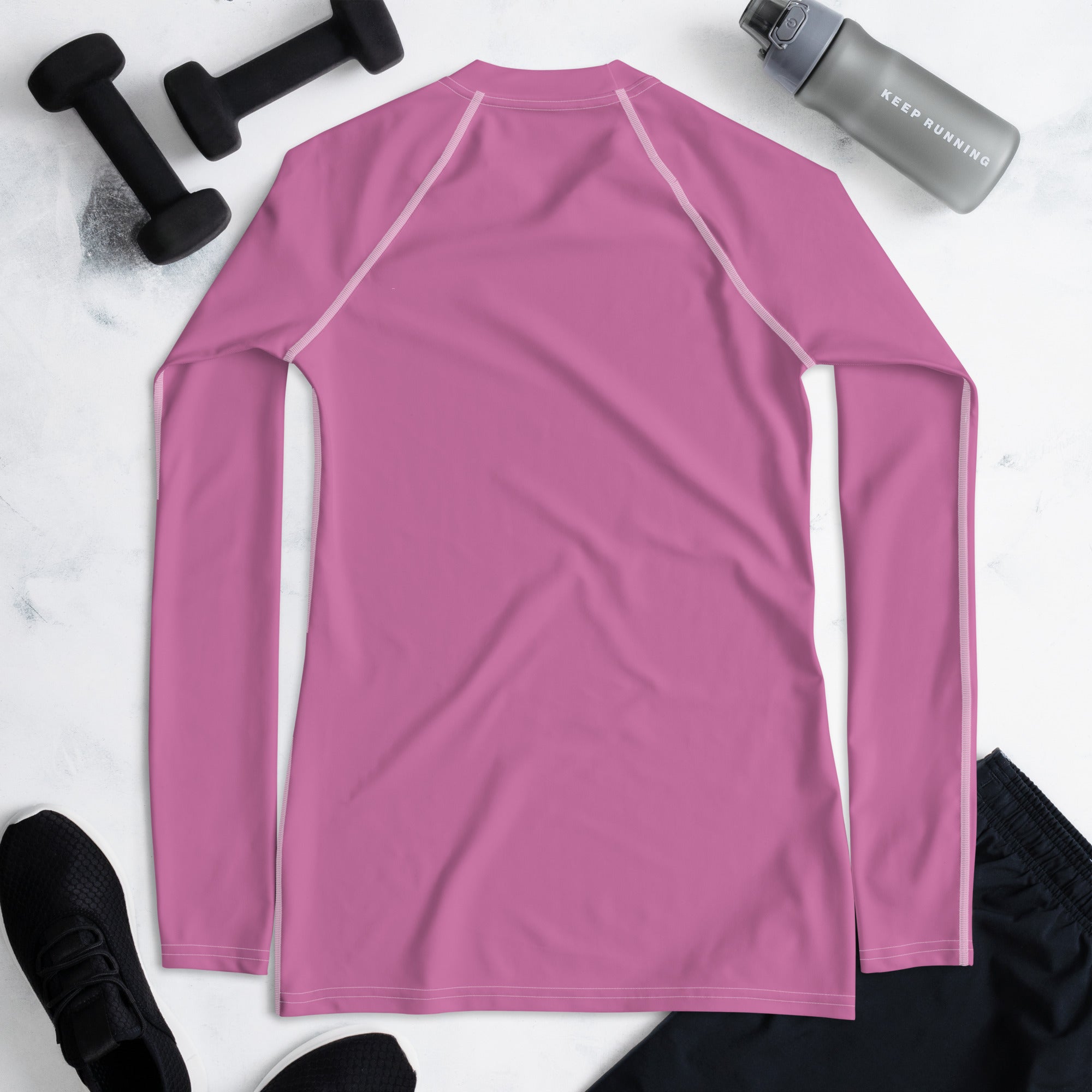 Runners' Activewear Top. Long Sleeved Rashguard. #friyay Gymwear, Streetwear. WickedYo.